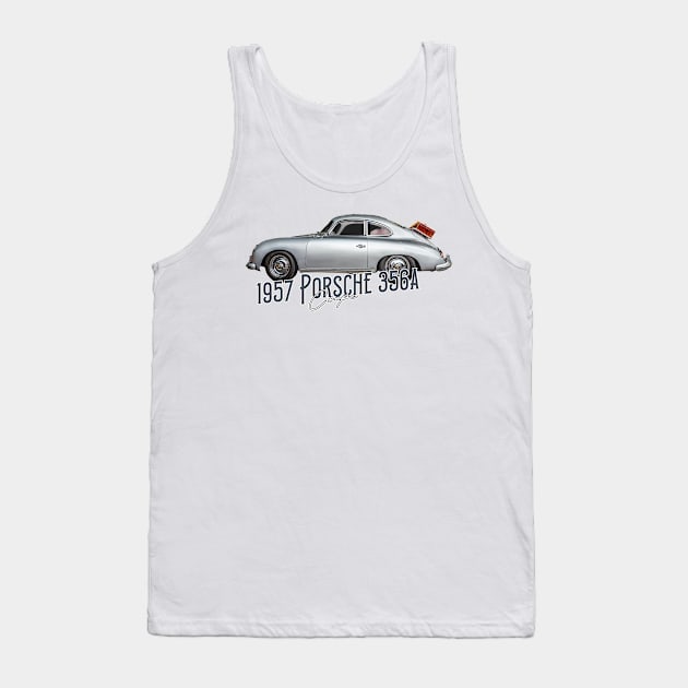 1957 Porsche 356A Coupe Tank Top by Gestalt Imagery